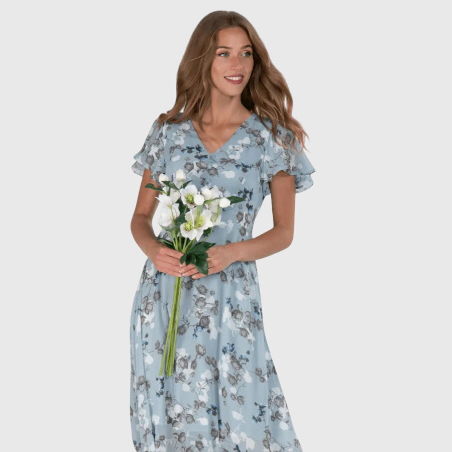 Cindy - Formal Light Maxi Dress