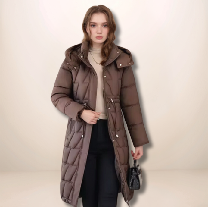 Isabella  Long Quilted Jacket
