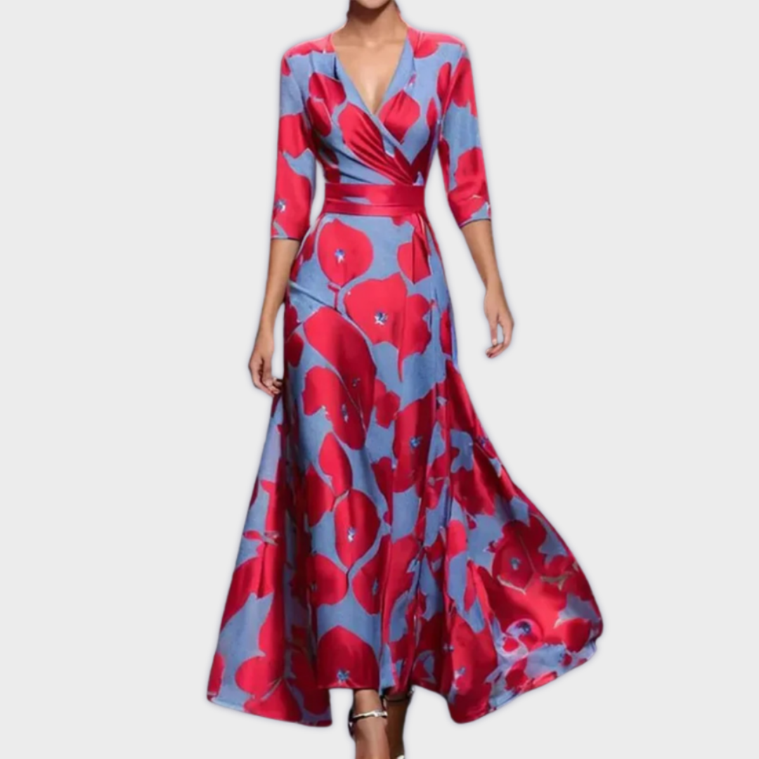 Mayfair Elegance Maxi Dress