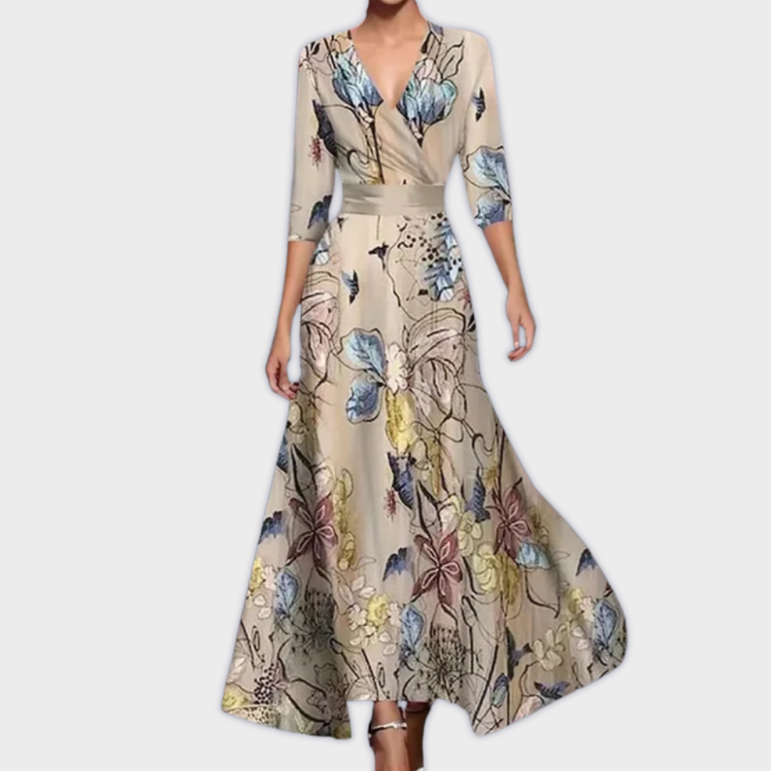 Mayfair Elegance Maxi Dress
