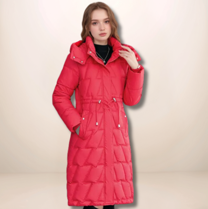 Isabella  Long Quilted Jacket