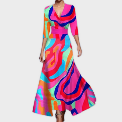 Mayfair Elegance Maxi Dress