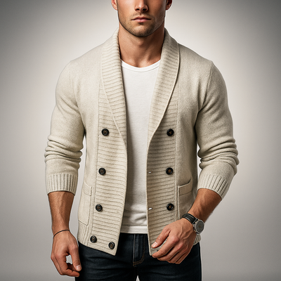 Moreno Double-Breast Cardigan