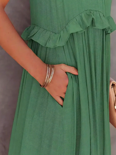 Darcey™ Ruffle Breeze Maxi Dress