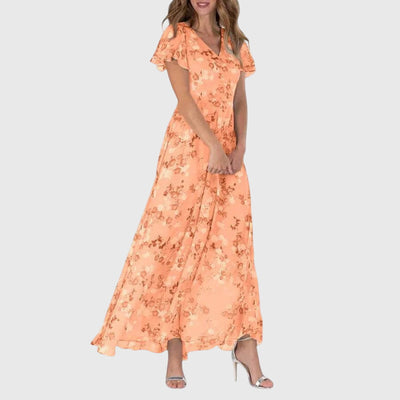 Cindy - Formal Light Maxi Dress