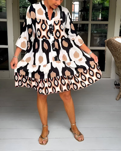 Mia | Midi Dress with Buttons