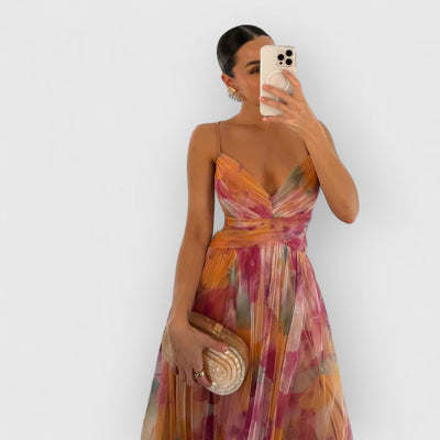 Isabella | Maxi dress with floral print