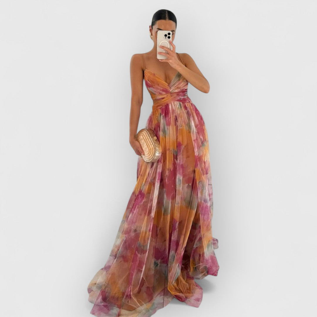 Isabella | Maxi dress with floral print