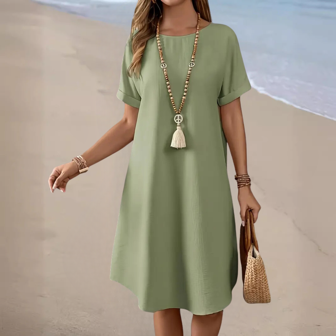 Isabella Elegant A-Line Dress