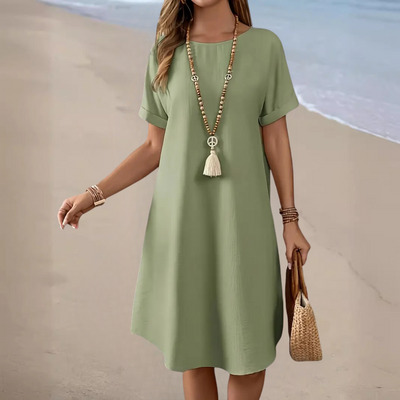 Isabella Elegant A-Line Dress