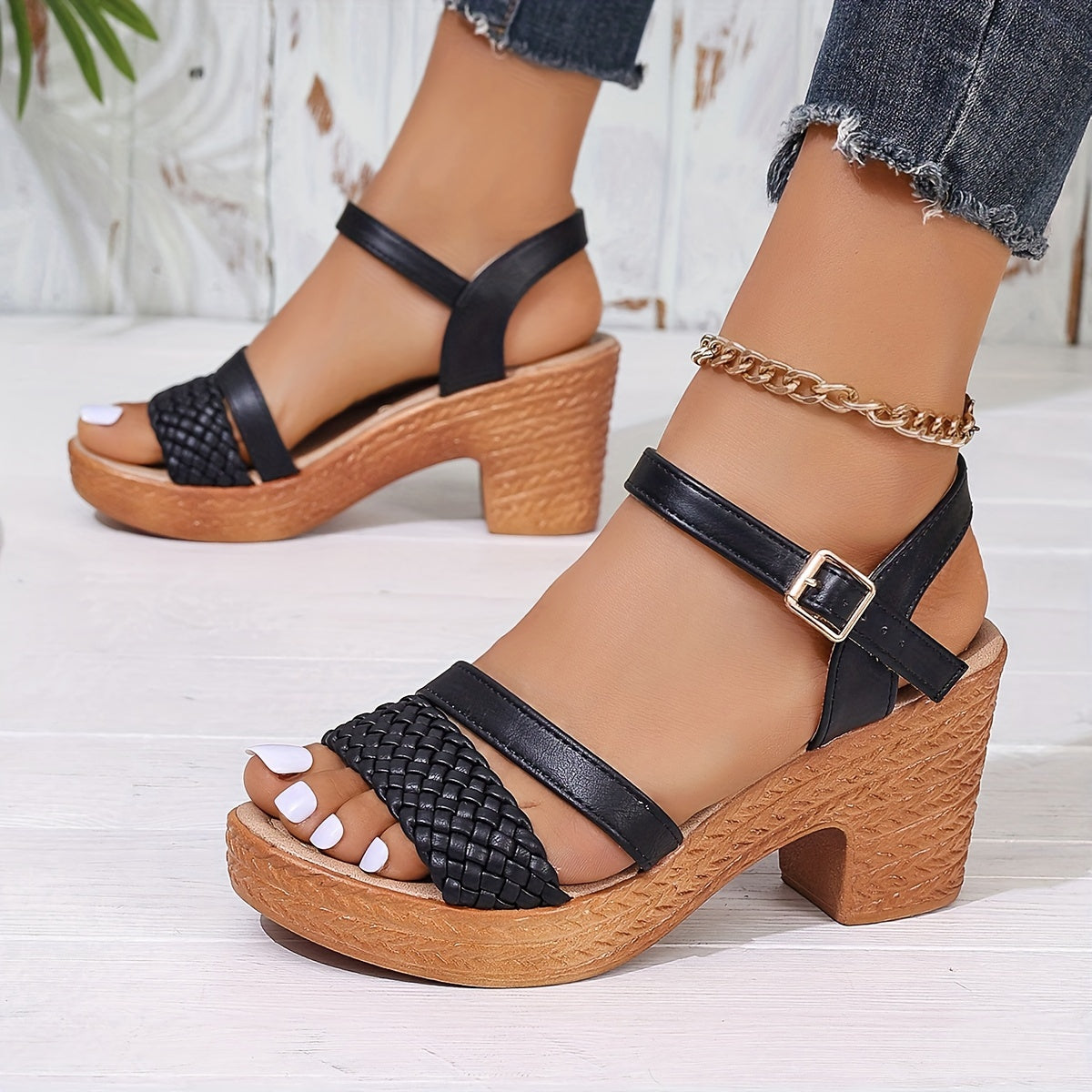 Belgravia Braided Heels