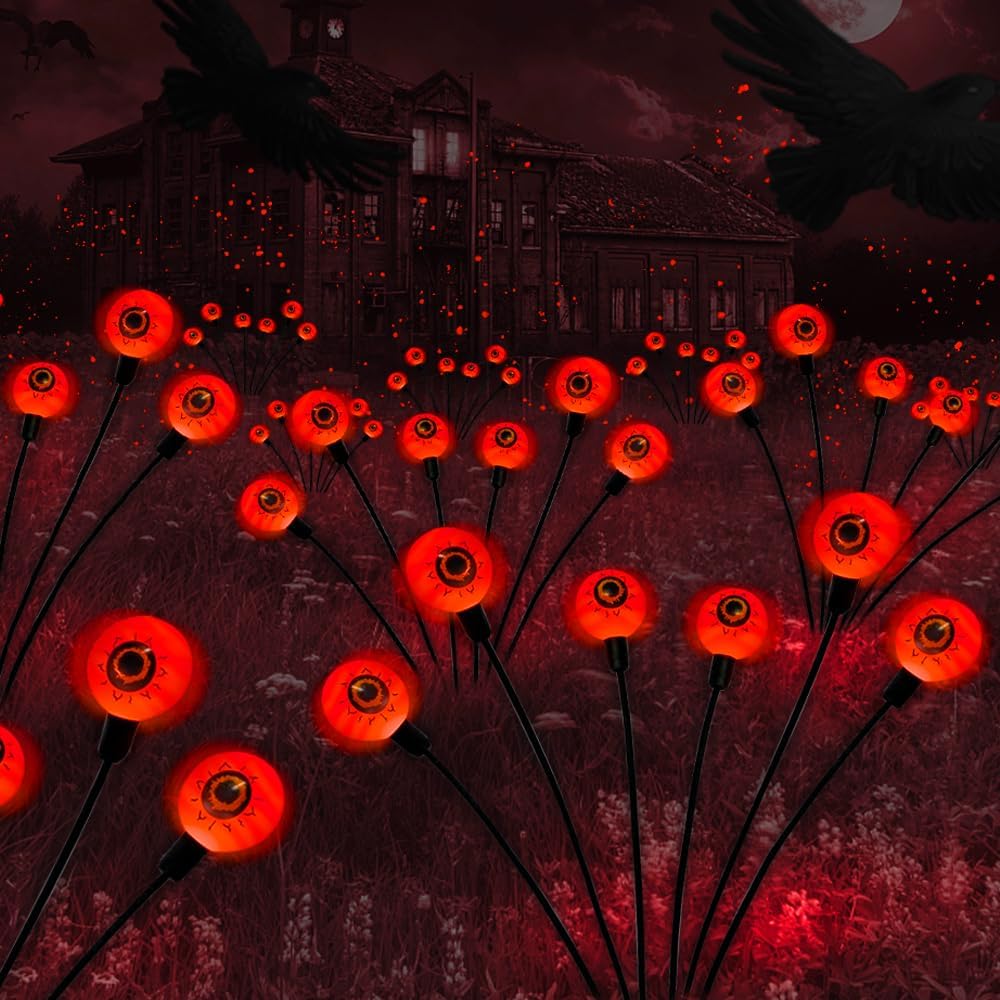 Haunting Glow | Halloween Solar Eyeball Lights