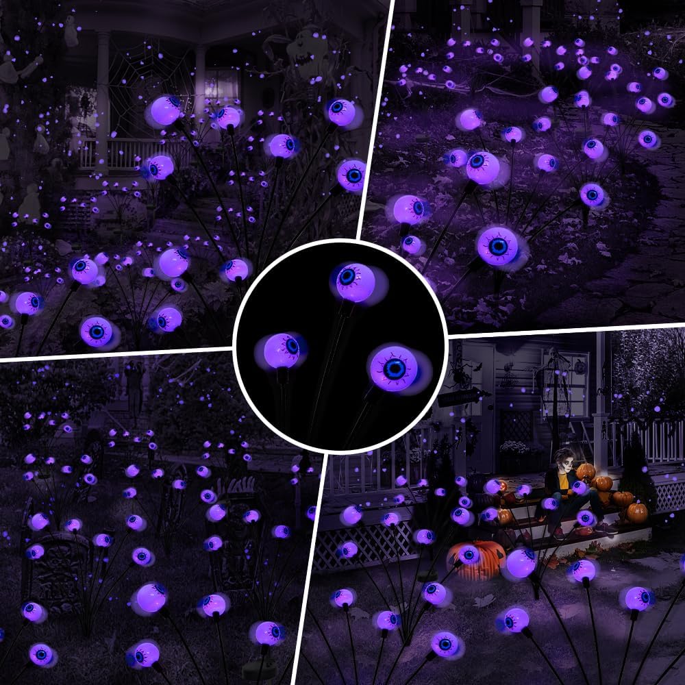 Haunting Glow | Halloween Solar Eyeball Lights