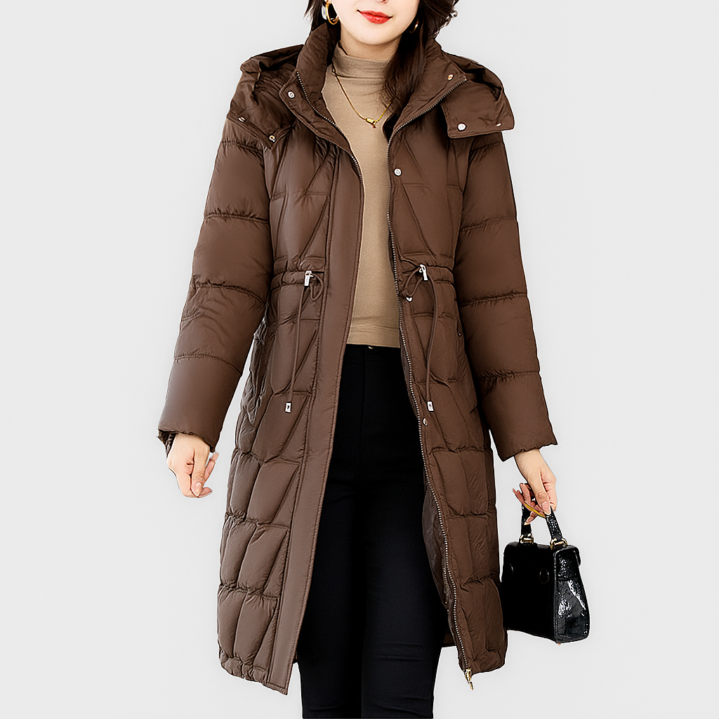 Isabella  Long Quilted Jacket