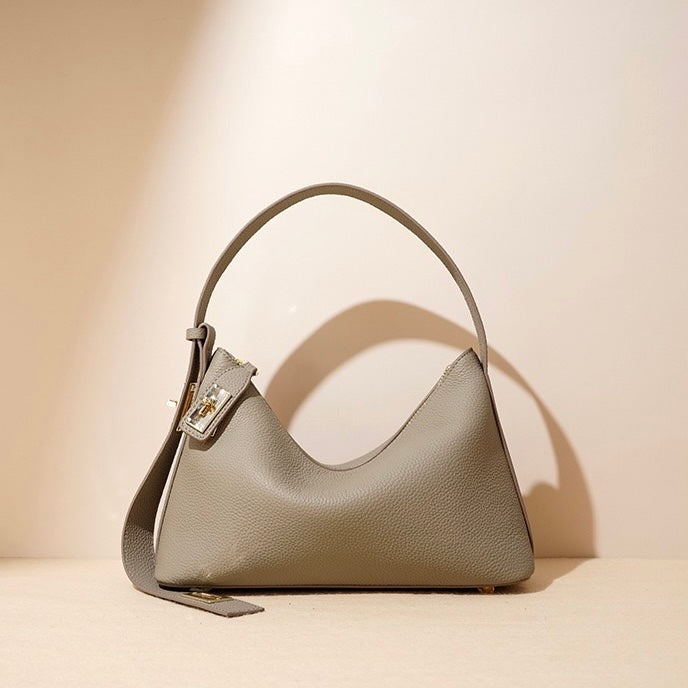 Mayfair | Premium Togo Leather Shoulder Bag