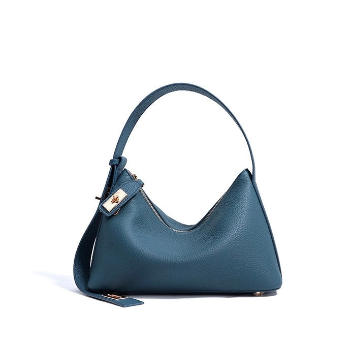 Mayfair | Premium Togo Leather Shoulder Bag