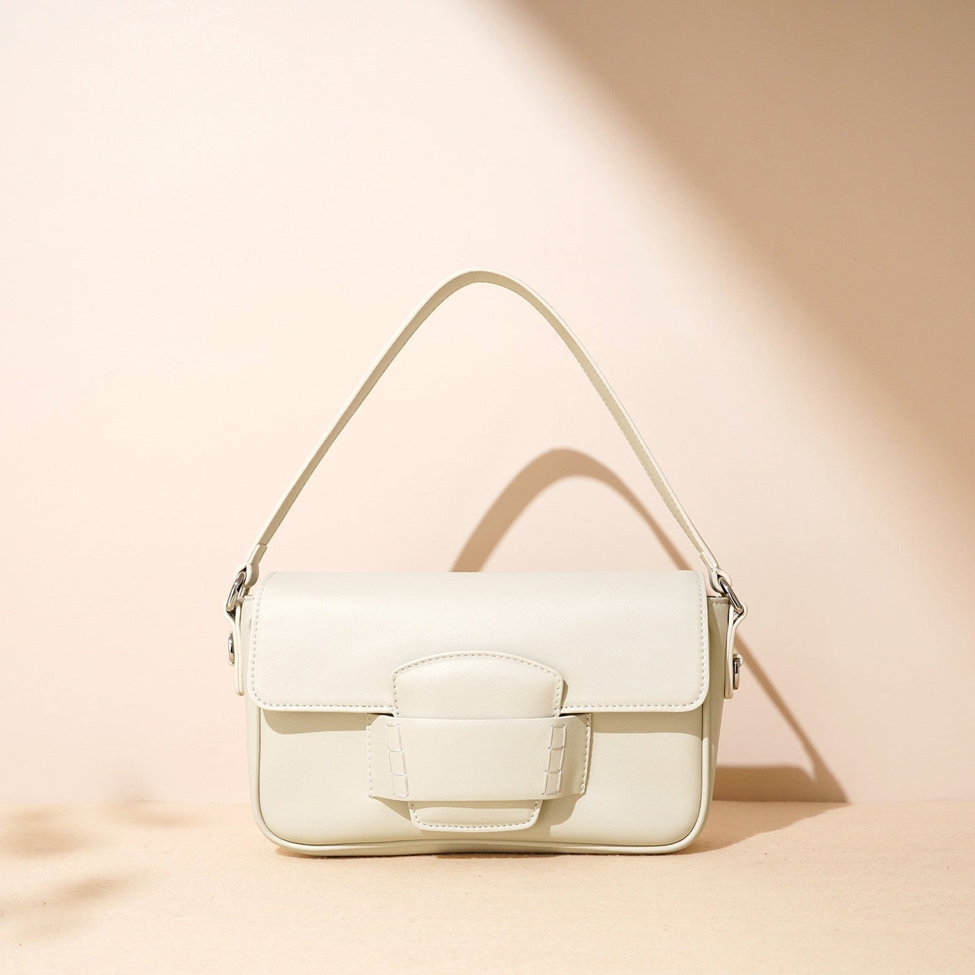 Marlow | Leather Square Shoulder Bag