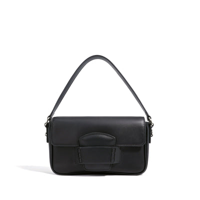 Marlow | Leather Square Shoulder Bag