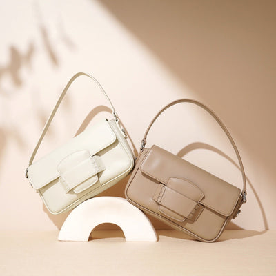 Marlow | Leather Square Shoulder Bag