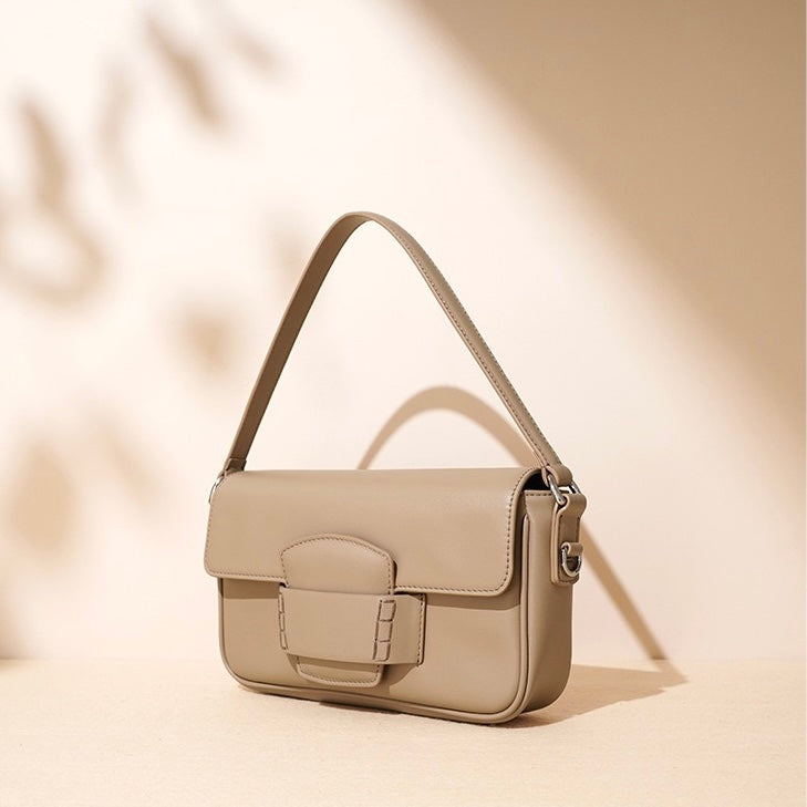 Marlow | Leather Square Shoulder Bag