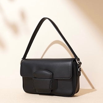 Marlow | Leather Square Shoulder Bag