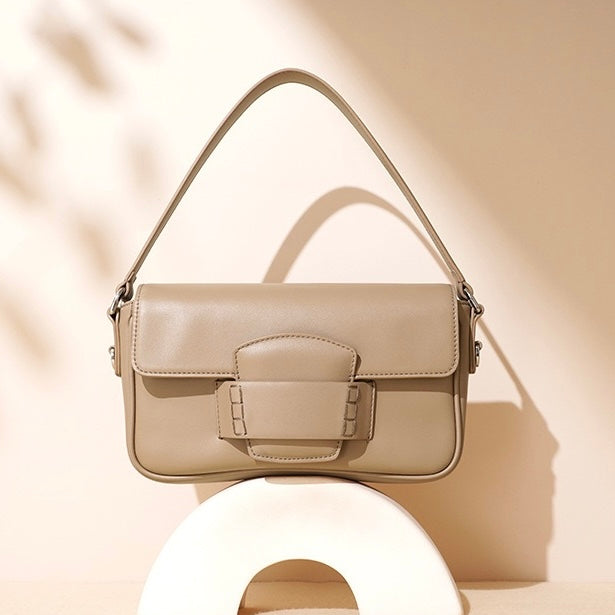 Marlow | Leather Square Shoulder Bag