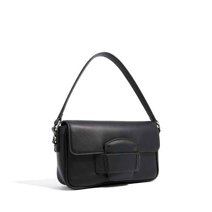 Marlow | Leather Square Shoulder Bag