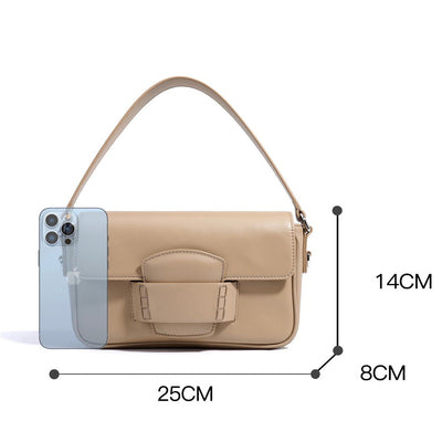 Marlow | Leather Square Shoulder Bag
