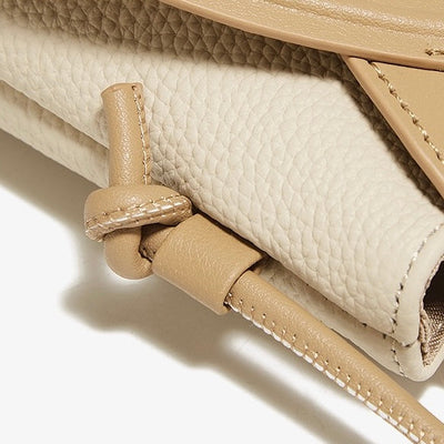 Knightsbridge | Aurora Genuine Leather Shoulder Hobo Bag