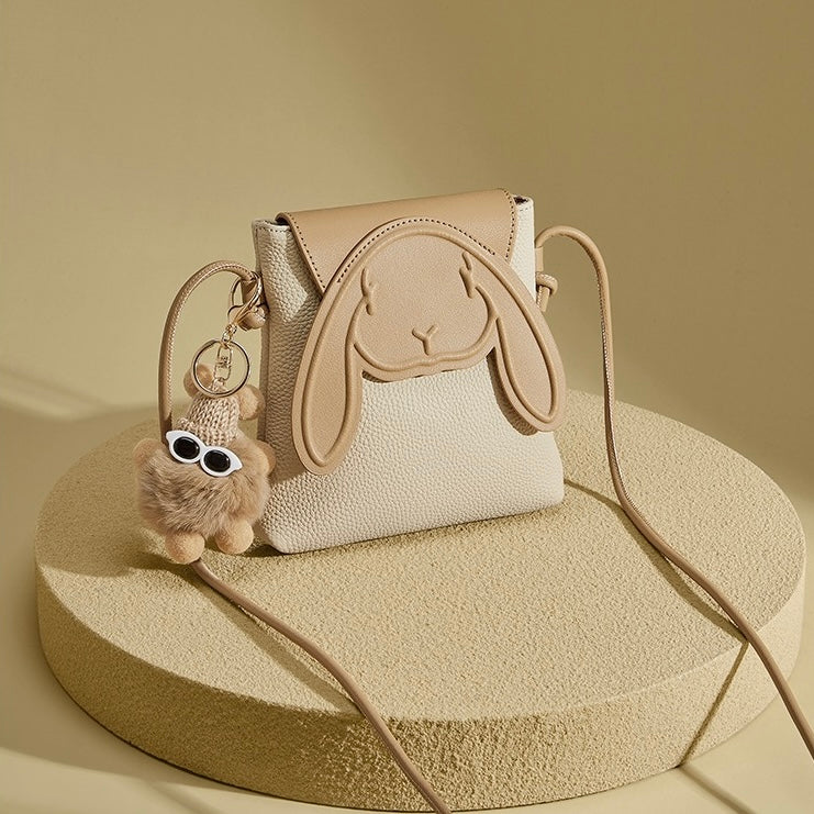 Knightsbridge | Aurora Genuine Leather Shoulder Hobo Bag
