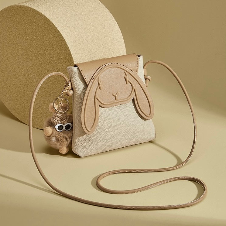 Knightsbridge | Aurora Genuine Leather Shoulder Hobo Bag