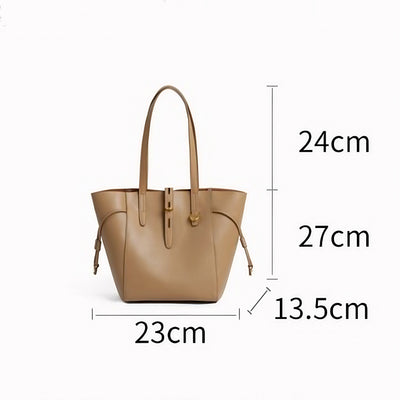Regent | Vintage Lock Leather Tote