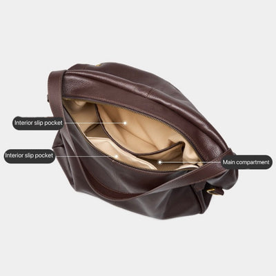 Covent | Retro Genuine Leather Minimalist Tote