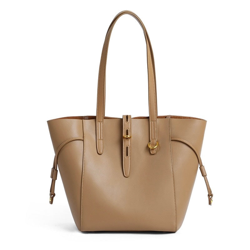 Regent | Vintage Lock Leather Tote