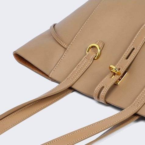 Regent | Vintage Lock Leather Tote