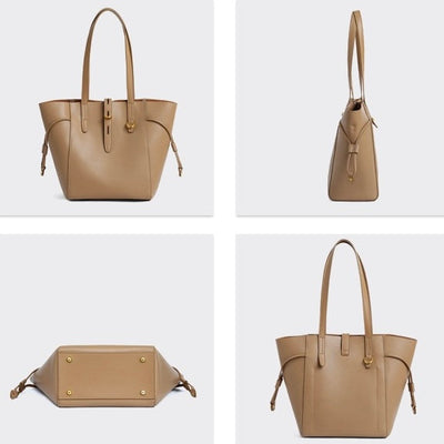 Regent | Vintage Lock Leather Tote