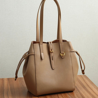 Regent | Vintage Lock Leather Tote