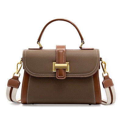 Kensington | Structured Leather Top Handle Bag