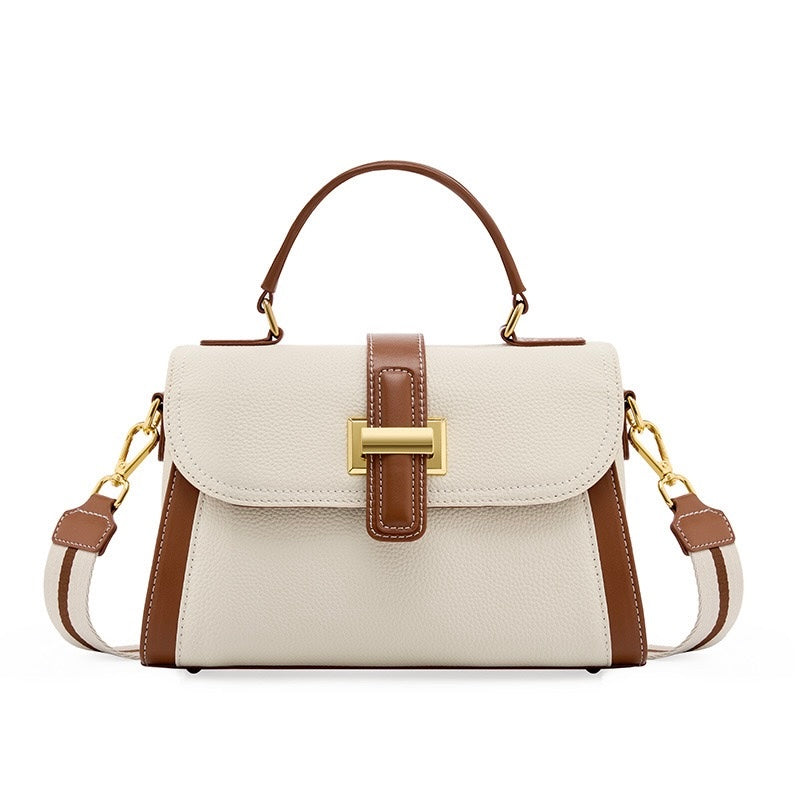 Kensington | Structured Leather Top Handle Bag