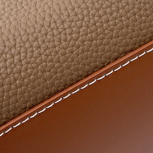 Kensington | Structured Leather Top Handle Bag