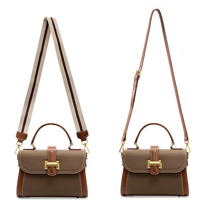 Kensington | Structured Leather Top Handle Bag