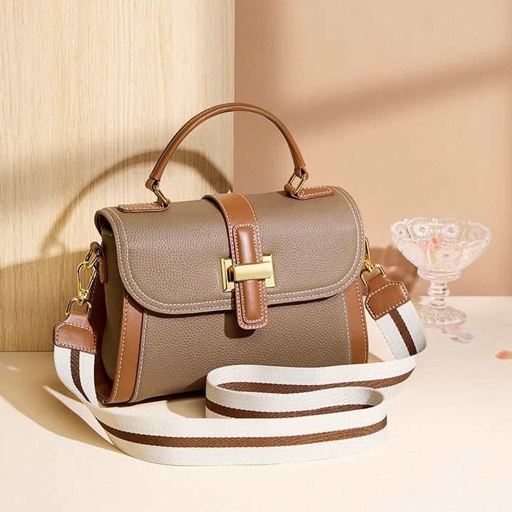 Kensington | Structured Leather Top Handle Bag