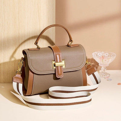 Kensington | Structured Leather Top Handle Bag
