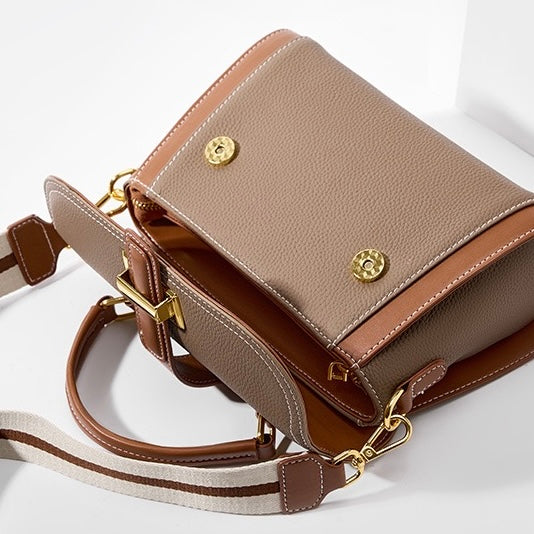 Kensington | Structured Leather Top Handle Bag