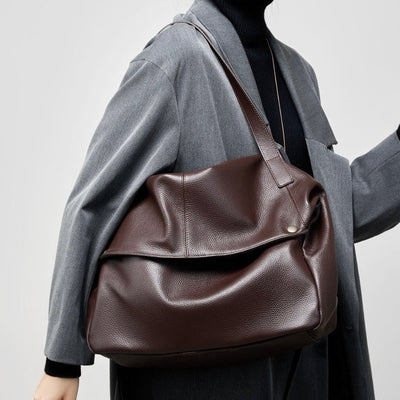Covent | Retro Genuine Leather Minimalist Tote
