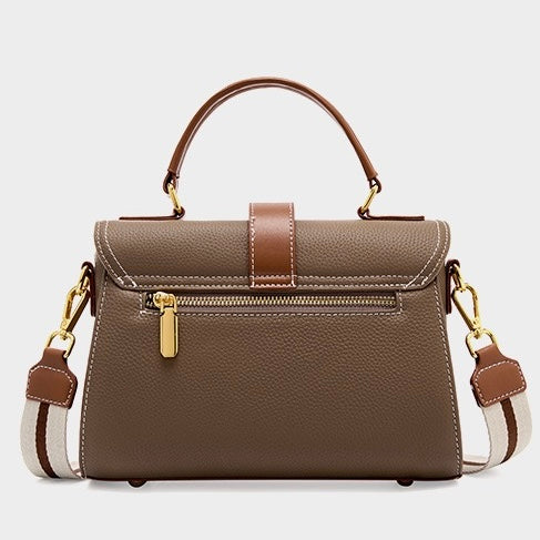 Kensington | Structured Leather Top Handle Bag