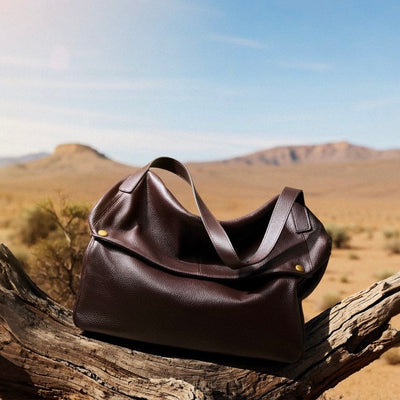 Covent | Retro Genuine Leather Minimalist Tote