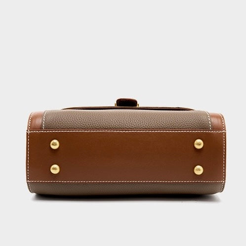 Kensington | Structured Leather Top Handle Bag