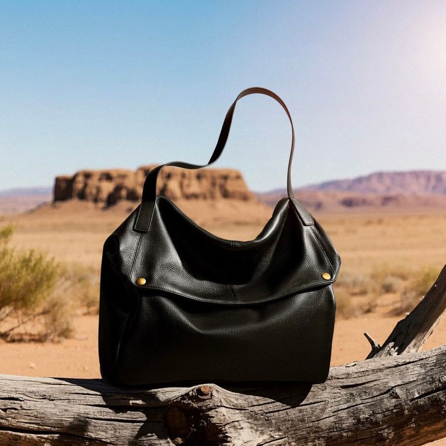 Covent | Retro Genuine Leather Minimalist Tote