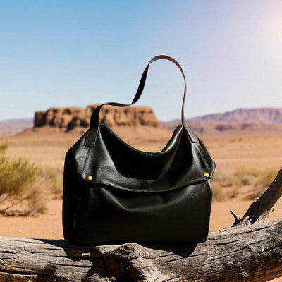 Covent | Retro Genuine Leather Minimalist Tote